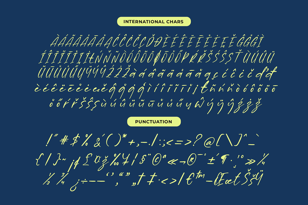 Billion Champagne Scattered Sticky, a Script Font by Letterena Studios Script (Photo 14 of 15)