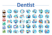 Dentist Vector Illustration Pack, an Illustration by Vector Portal (Thumbnail 1 of 5)