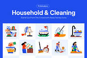 Animated Household and Cleaning, an Object Illustration by Vectors Market (Thumbnail 1 of 5)