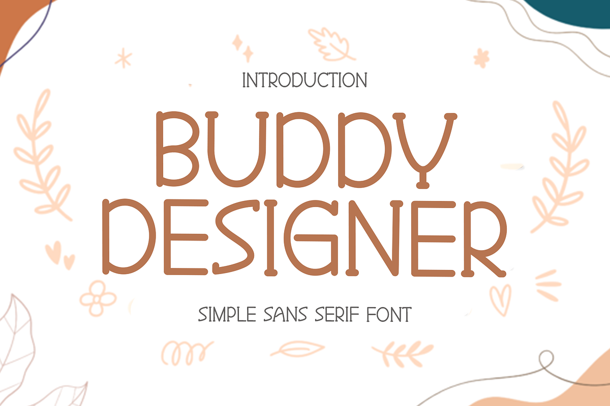 Buddy Designer, a Sans Serif Font by InermediaSTUDIO (Photo 1 of 8)