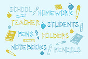Rulers and Pencils Font, a Font by M.C. Iglesias (Thumbnail 5 of 10)