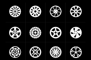 Car Wheel Designs, a Duotone Icon by Brickclay (Thumbnail 6 of 7)