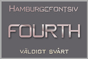 Gothique Modern Sans Serif Font, a Sans Serif Font by Violet on CreativeMarket (Thumbnail 2 of 4)