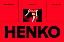 Henko – Bold Modern Sans Serif