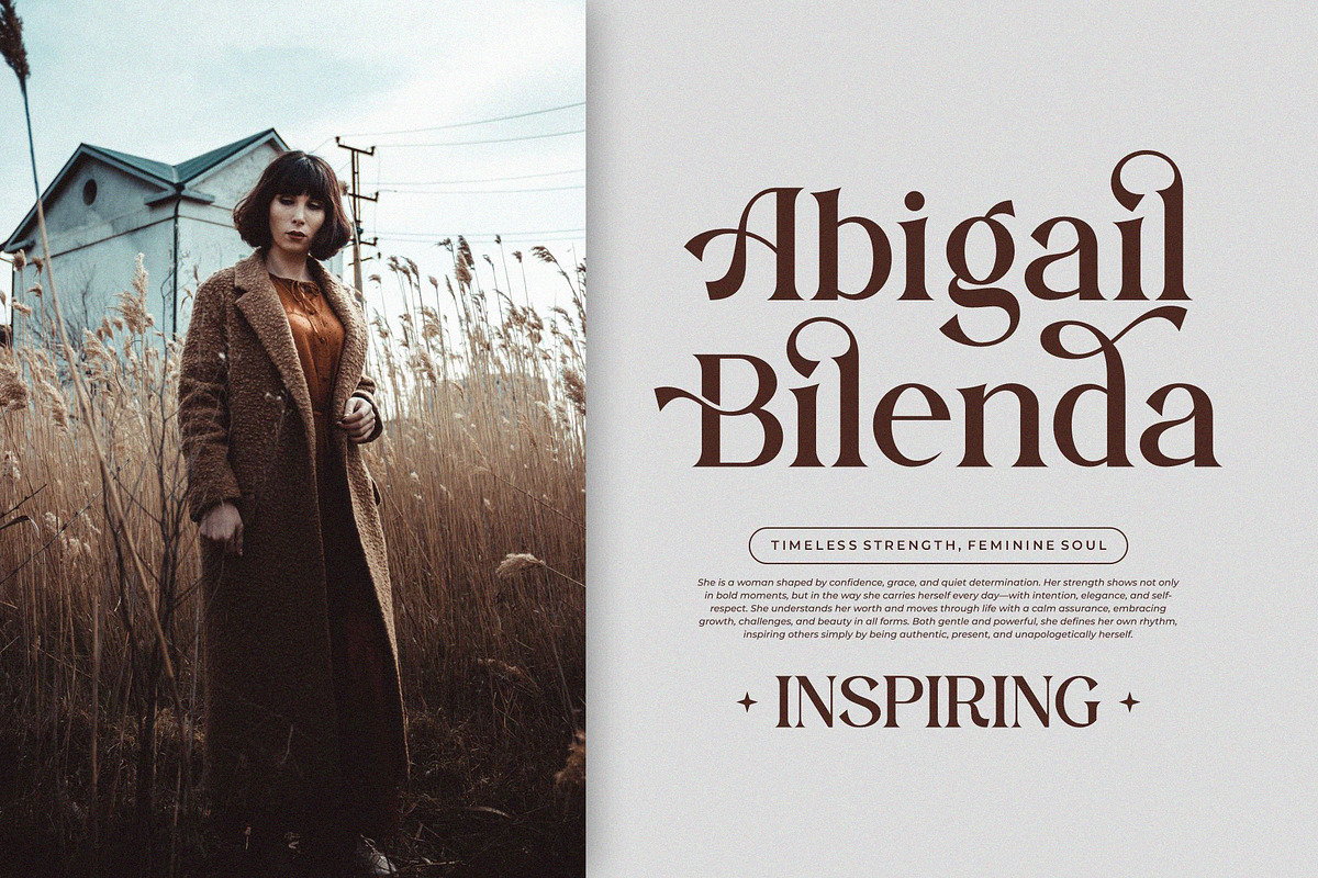 Gilden || Modern Classy Serif Font, a Serif Font by Ermedia Studio (Photo 8 of 10)