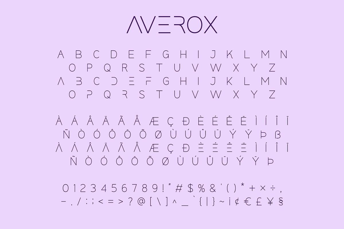 AVEROX - Futuristic Sans, a Sans Serif Font by Almarkhatype (Photo 10 of 10)