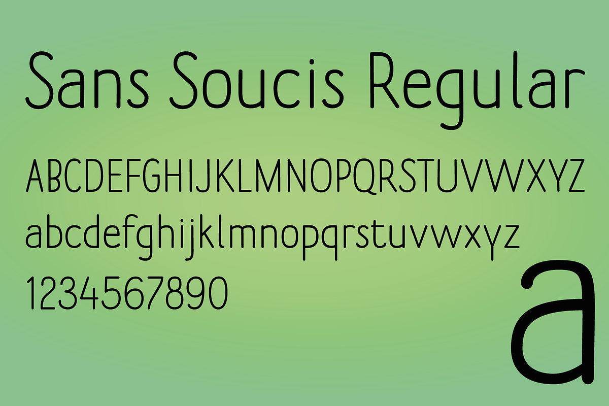 Sans Soucis a clean sans serif font, a Sans Serif Font by Studio Indigo (Photo 6 of 6)
