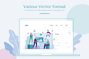 Fintech Unique Illustration Team, a Templates & Theme by Portocraft (Thumbnail 3 of 6)