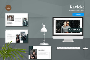 Kavicke - Keynote Template, a Presentation Template by StreaksideStd