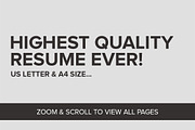 2 Pages Resume CV Pack - Lambert, a Resume Template by SNIPESCIENTIST (Thumbnail 5 of 5)