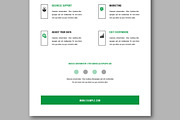 Teal Newsletter Layout For Business, an UI Kit Template by MightyDesign (Thumbnail 5 of 8)