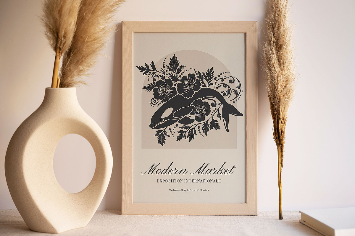 Linocut P.2 | Poster Builder, an Object Graphic by KetteCreate (Photo 8 of 14)
