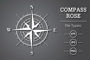 Vector compass rose (windrose) - 3, an Object Graphic by MSA-Graphics (Thumbnail 2 of 3)