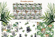 Safari Watercolor Collection, a Graphic by EasyArt (Thumbnail 3 of 11)