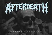 Zeus Borne | Brutal Death Metal Font, a Symbol Font by Masyafi Studio (Thumbnail 5 of 8)