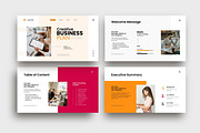 Creative Business Plan Template, a Presentation Template by Studio_Clarity (Thumbnail 2 of 5)
