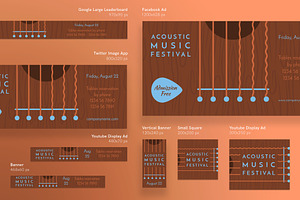 Banners Pack Music Festival