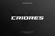 Criores, a Font by garismantra (Thumbnail 1 of 4)