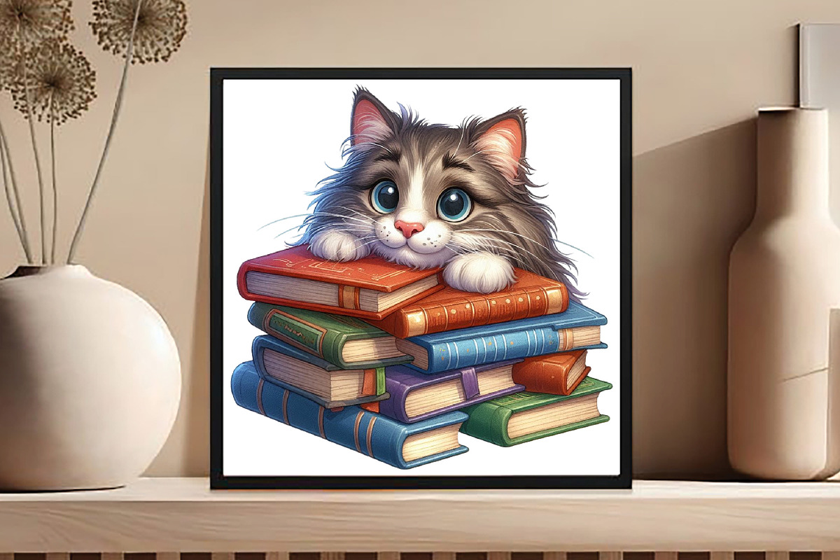 Peeking Cat Breed Clipart Bundle, an Illustration by DreamCafeArt (Photo 5 of 7)
