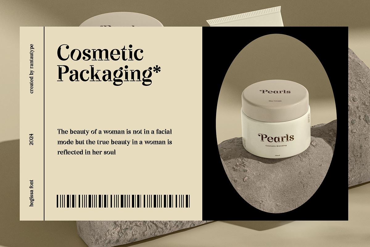 Hegissa Elegant Serif Font, a Serif Font by RantautypeStudio (Photo 2 of 17)