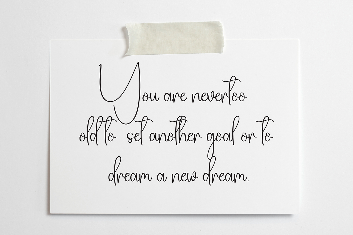 Someday | Script Font, a Handwritten Font by Scratchones (Photo 6 of 9)