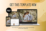 Wedding Invitation Website Template, a Landing Page Template by Kromatic Design Studio (Thumbnail 8 of 8)