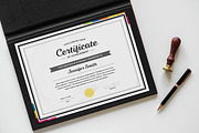Certificate of Achievement, a Stationery Template by retrographix (Thumbnail 4 of 4)