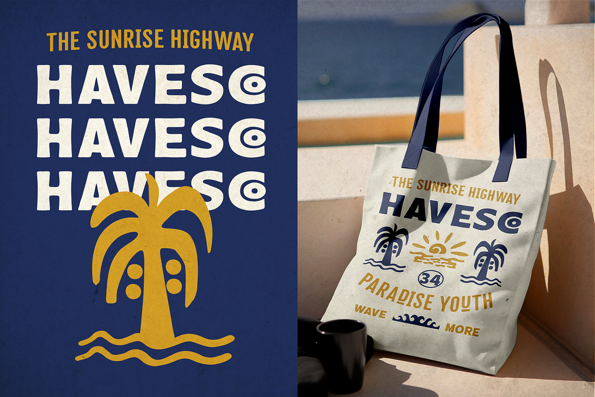 Boneyard Cruiser Typeface, a Sans Serif Font by alit design (Photo 9 of 20)