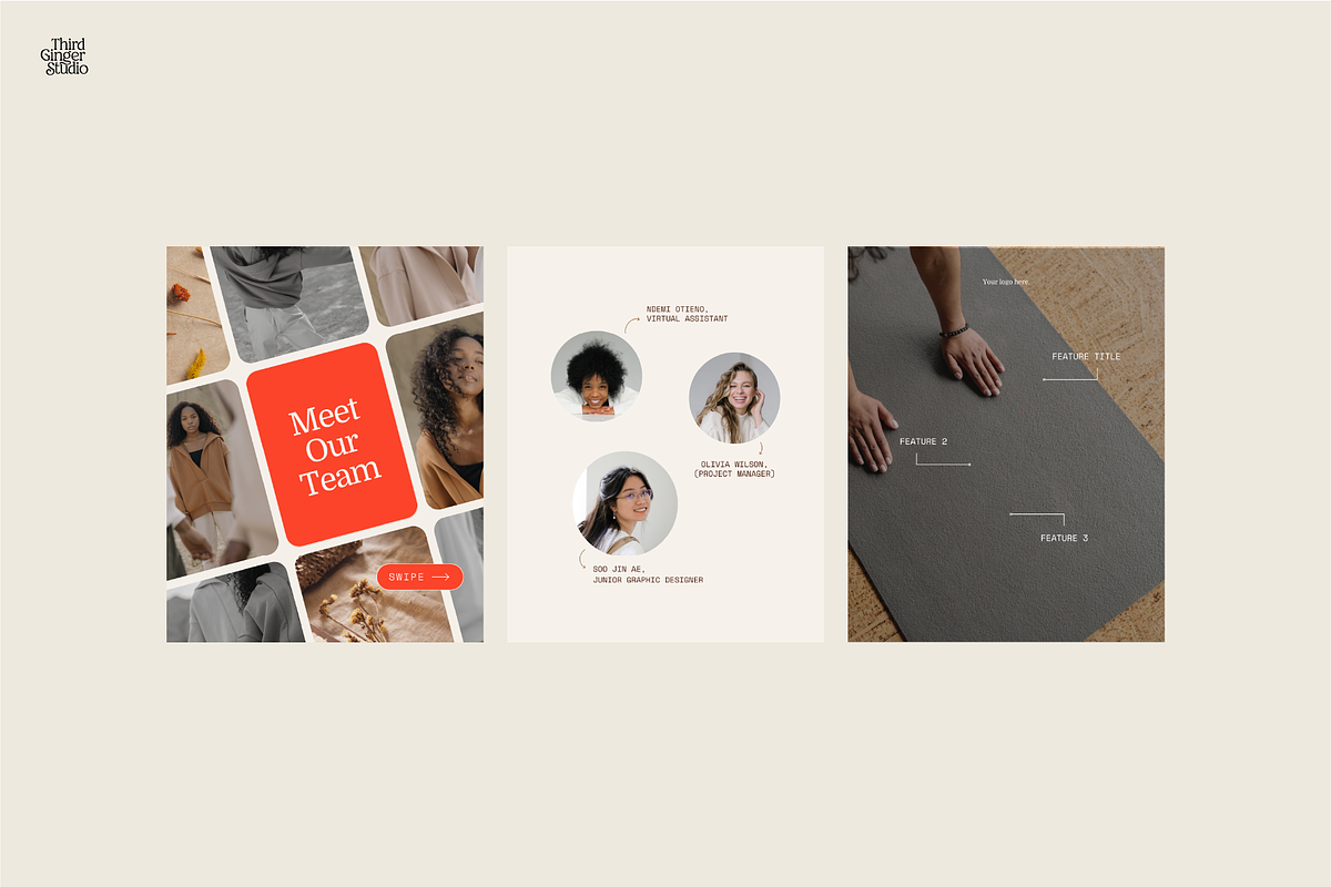 CLEO | Canva Social Media Templates, a Social Media Template by Third Ginger Studio (Photo 6 of 8)