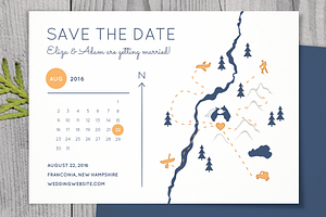 Rustic Save The Date