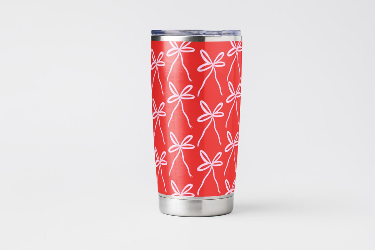 Coquette Tumbler Design Bundle, a Print Template by Art's and patterns (Photo 4 of 34)