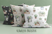 Watercolor Gardening Clipart Set, a Seasonal Illustration by LenArt (Thumbnail 11 of 15)