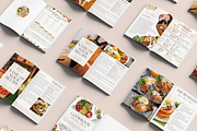 Recipe Cookbook Ebook Template Canva, a Magazine Template by Alloura Template Studio (Thumbnail 2 of 9)