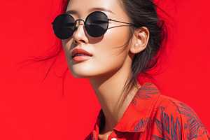Stylish portrait of a young asian, a Person Photo by MistyDay