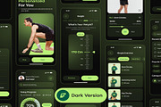 Fitness App UI Kit, an UI Kit Template by Creative Perspective (Thumbnail 3 of 6)