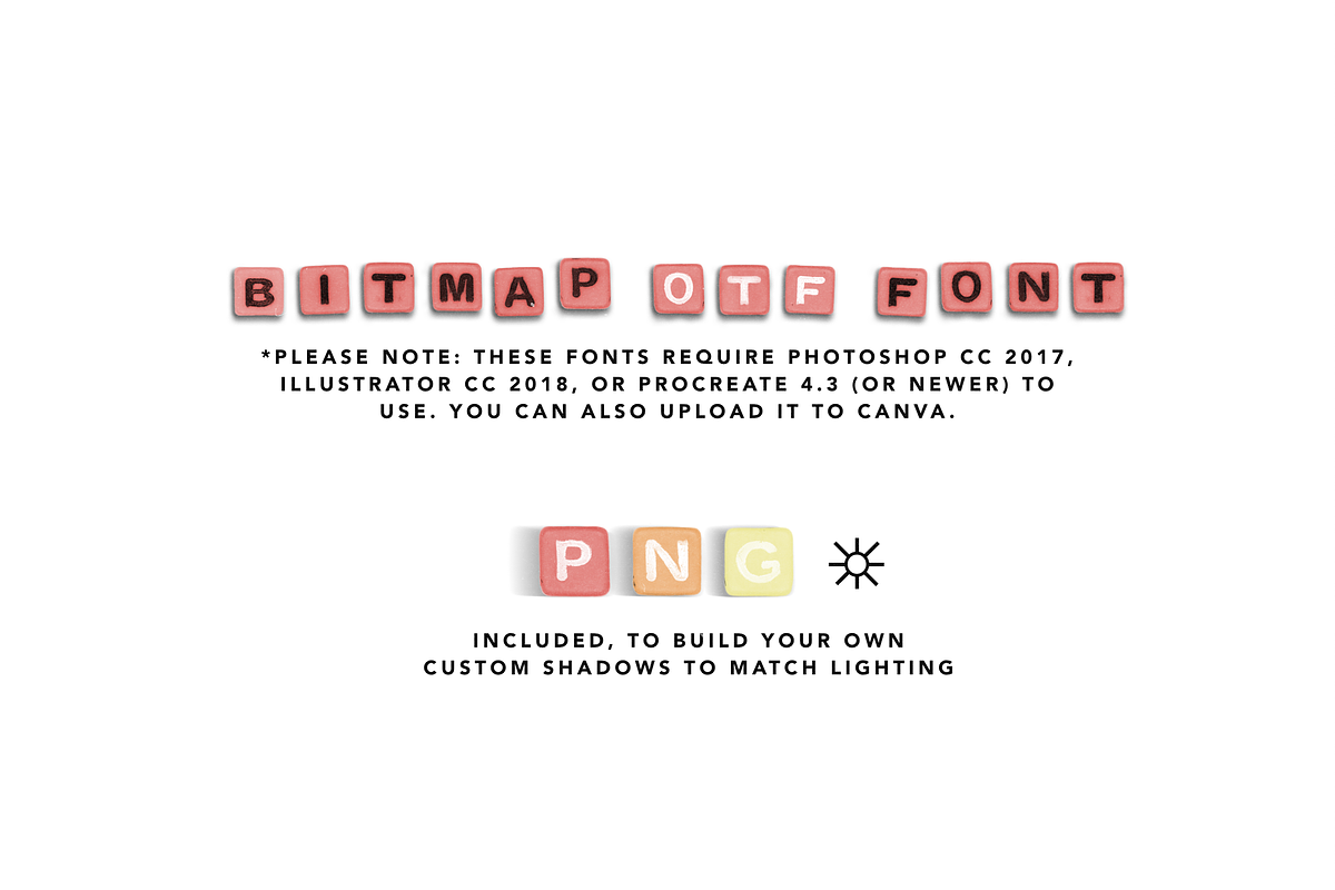 Color Letter Beads - Alphabet Font, a Font by Dynamo Ultima (Photo 14 of 20)
