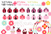 Ladybug Party Red,Pink, an Illustration by Mia's Graphic Design (Thumbnail 4 of 9)