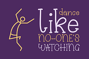 Wild Twilight Cute Typewriter Font, a Serif Font by Dancing with Ink (Thumbnail 11 of 19)