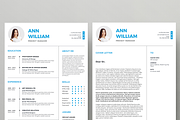 Cover Letter & Resume Template, a Resume Template by Hito Graphic (Thumbnail 3 of 8)