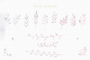 Floral Watercolor Photoshop Brushes