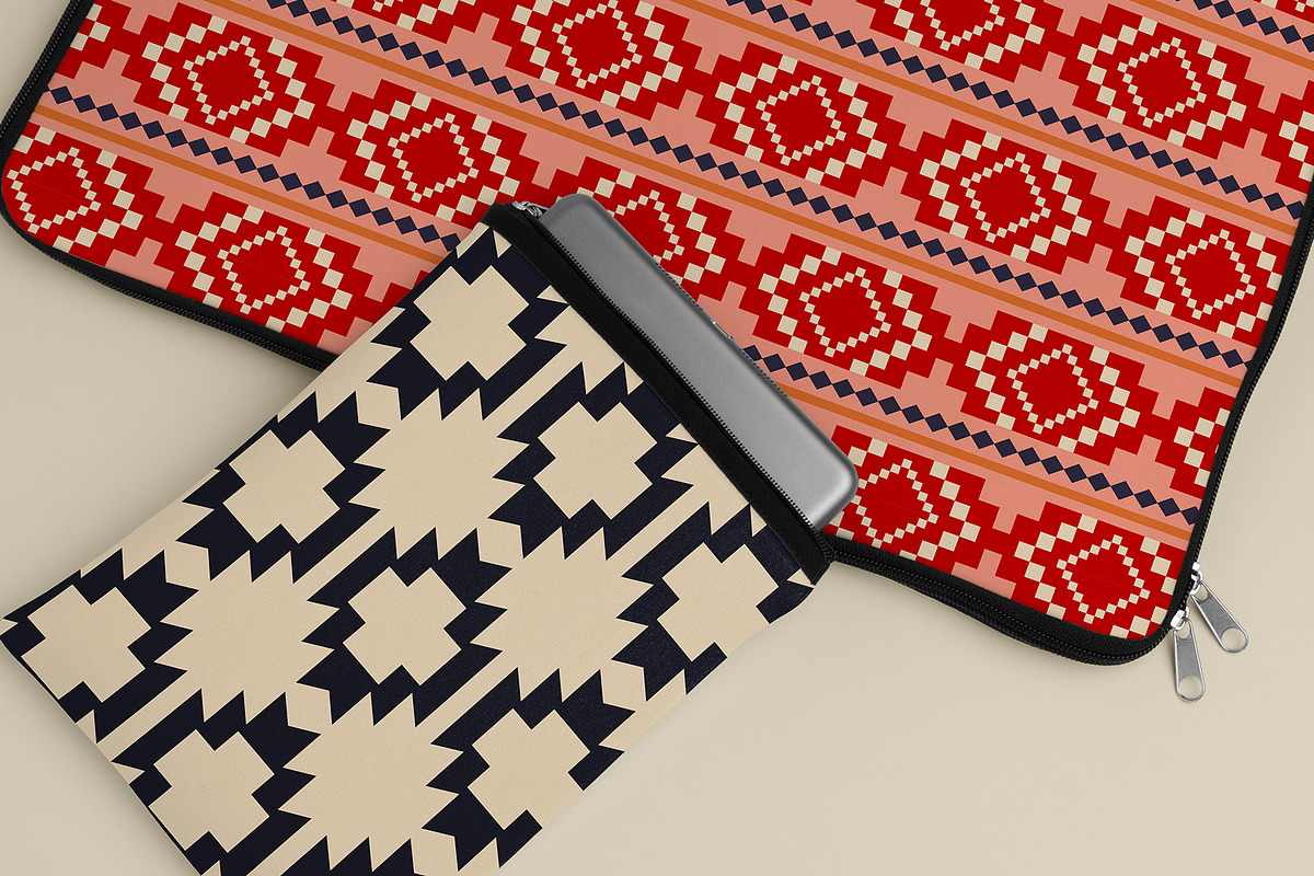 30 Southwestern Navajo Patterns Pack, a Pattern Graphic by Katrinelly (Photo 14 of 15)