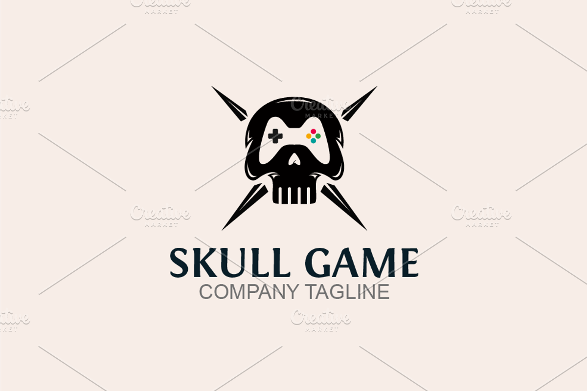 Skull Game, a Branding & Logo Template by Twelve.std (Photo 3 of 3)