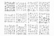 1100 Christmas winter EPS collection, a Decorative Illustration by Sofia's Fashion (Thumbnail 3 of 9)
