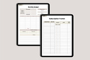 2025 That Girl Digital Planner Canva, a Stationery Template by Designmela01 (Thumbnail 7 of 10)