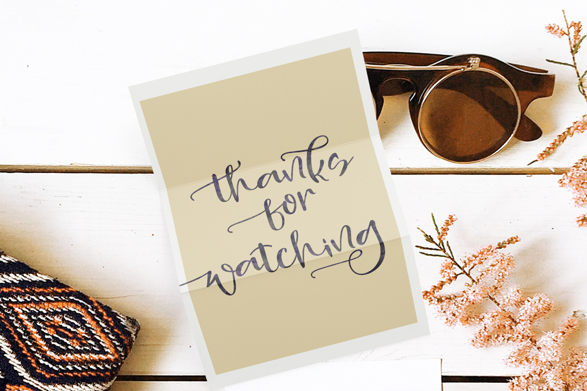 Strong table, a Script Font by Franstudio (Photo 17 of 17)