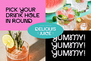Noguya - Experimental Unique Font, a Sans Serif Font by Elmous (Thumbnail 2 of 6)