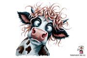Comics Cow Clipart Bundle, a Graphic by Clipart Bloom (Thumbnail 5 of 12)
