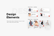 E-Commerce Mobile Application, an UI Kit Template by The G! Design (Thumbnail 3 of 5)