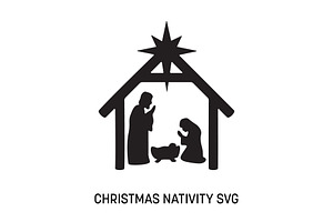 Simple and Clean Christmas Nativity