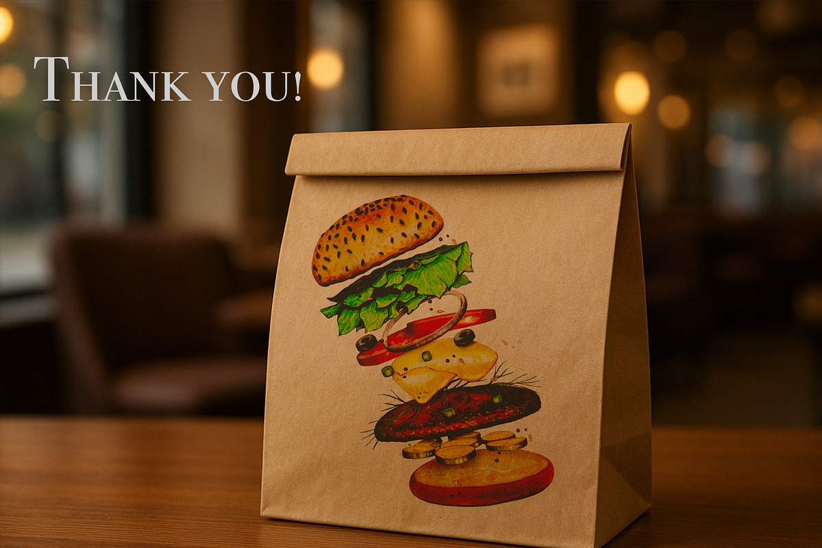Watercolor Burgers Clipart, a Food Illustration by DiashaArt (Photo 5 of 5)